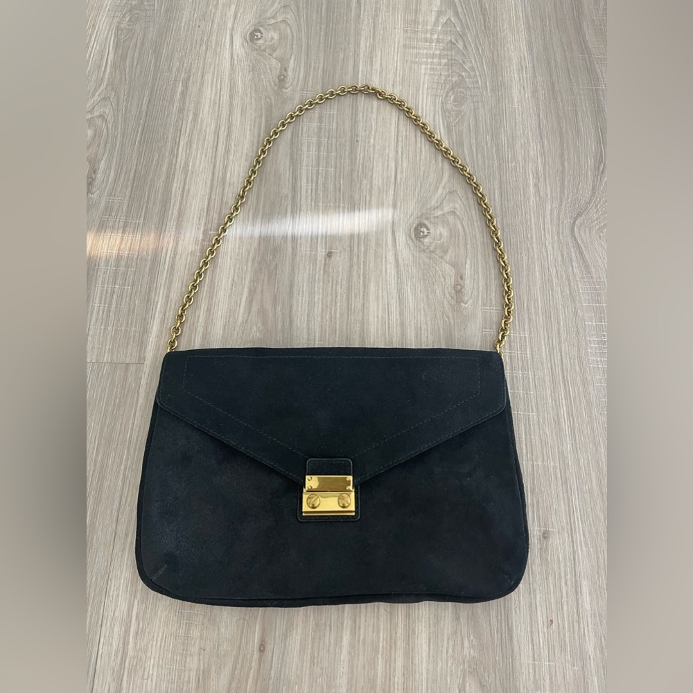 J.crew black suede pures